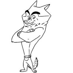 Coloring page: Penguins of Madagascar (Animation Movies) #207609 - Free Printable Coloring Pages