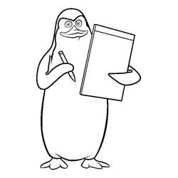 Coloring pages: Penguins of Madagascar - Free Printable Coloring Pages