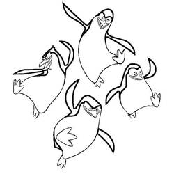 Coloring page: Penguins of Madagascar (Animation Movies) #207634 - Free Printable Coloring Pages