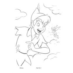 Coloring page: Peter Pan (Animation Movies) #128831 - Free Printable Coloring Pages