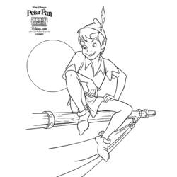 Coloring page: Peter Pan (Animation Movies) #128832 - Free Printable Coloring Pages