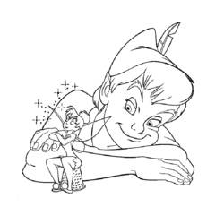 Coloring page: Peter Pan (Animation Movies) #128833 - Free Printable Coloring Pages