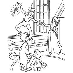 Coloring page: Peter Pan (Animation Movies) #128842 - Free Printable Coloring Pages