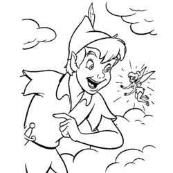 Coloring page: Peter Pan (Animation Movies) #128861 - Free Printable Coloring Pages