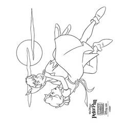 Coloring page: Peter Pan (Animation Movies) #128877 - Free Printable Coloring Pages