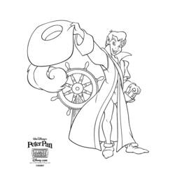 Coloring page: Peter Pan (Animation Movies) #128878 - Free Printable Coloring Pages