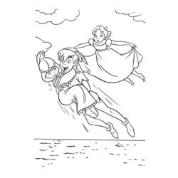 Coloring page: Peter Pan (Animation Movies) #128882 - Free Printable Coloring Pages