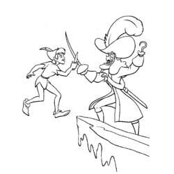 Coloring page: Peter Pan (Animation Movies) #128886 - Free Printable Coloring Pages