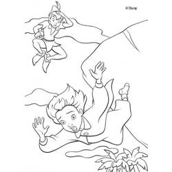 Coloring page: Peter Pan (Animation Movies) #128889 - Free Printable Coloring Pages