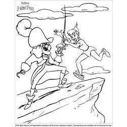 Coloring page: Peter Pan (Animation Movies) #128895 - Free Printable Coloring Pages