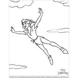 Coloring page: Peter Pan (Animation Movies) #128896 - Free Printable Coloring Pages