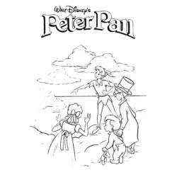 Coloring page: Peter Pan (Animation Movies) #128908 - Free Printable Coloring Pages