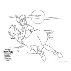 Coloring page: Peter Pan (Animation Movies) #128915 - Free Printable Coloring Pages