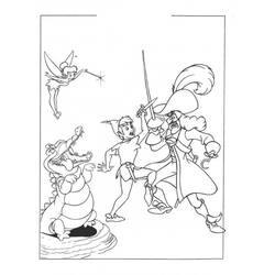 Coloring page: Peter Pan (Animation Movies) #128933 - Free Printable Coloring Pages
