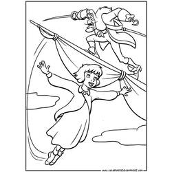 Coloring page: Peter Pan (Animation Movies) #128942 - Free Printable Coloring Pages