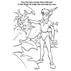 Coloring page: Peter Pan (Animation Movies) #128955 - Free Printable Coloring Pages