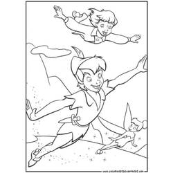 Coloring page: Peter Pan (Animation Movies) #128958 - Free Printable Coloring Pages