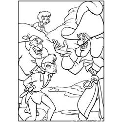 Coloring page: Peter Pan (Animation Movies) #128992 - Free Printable Coloring Pages