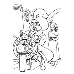 Coloring page: Peter Pan (Animation Movies) #129022 - Free Printable Coloring Pages