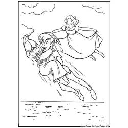 Coloring page: Peter Pan (Animation Movies) #129027 - Free Printable Coloring Pages