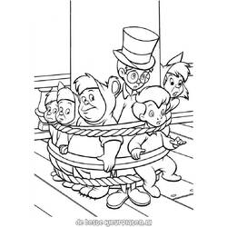 Coloring page: Peter Pan (Animation Movies) #129046 - Free Printable Coloring Pages