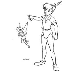 Coloring page: Peter Pan (Animation Movies) #129051 - Free Printable Coloring Pages