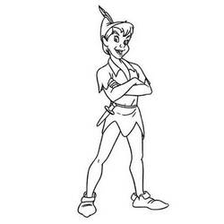 Coloring page: Peter Pan (Animation Movies) #129052 - Printable coloring pages