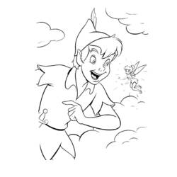 Coloring page: Peter Pan (Animation Movies) #129059 - Free Printable Coloring Pages