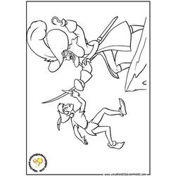 Coloring page: Peter Pan (Animation Movies) #129078 - Free Printable Coloring Pages