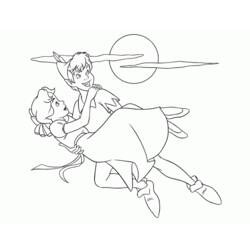 Coloring page: Peter Pan (Animation Movies) #129079 - Printable coloring pages