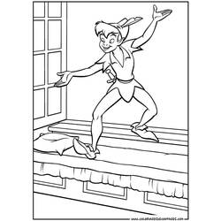 Coloring page: Peter Pan (Animation Movies) #129083 - Free Printable Coloring Pages