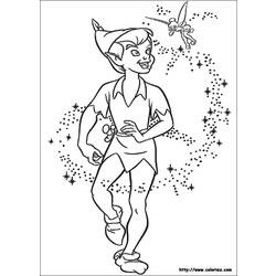 Coloring page: Peter Pan (Animation Movies) #129097 - Free Printable Coloring Pages