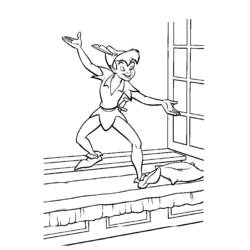 Coloring page: Peter Pan (Animation Movies) #129099 - Free Printable Coloring Pages
