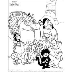 Coloring page: Peter Pan (Animation Movies) #129102 - Free Printable Coloring Pages