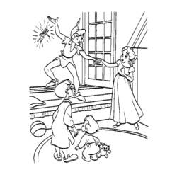 Coloring page: Peter Pan (Animation Movies) #129114 - Printable coloring pages