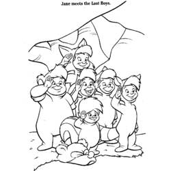 Coloring page: Peter Pan (Animation Movies) #129126 - Free Printable Coloring Pages