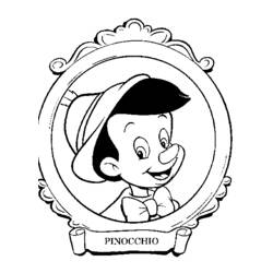 Coloring page: Pinocchio (Animation Movies) #132241 - Printable coloring pages