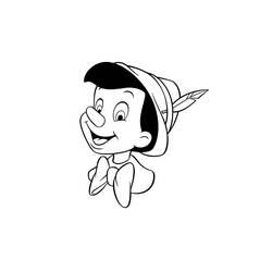 Coloring page: Pinocchio (Animation Movies) #132264 - Printable coloring pages