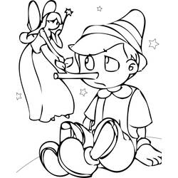 Coloring page: Pinocchio (Animation Movies) #132270 - Printable coloring pages