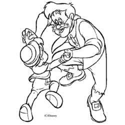 Coloring page: Pinocchio (Animation Movies) #132273 - Printable coloring pages