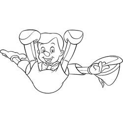Coloring page: Pinocchio (Animation Movies) #132275 - Printable coloring pages