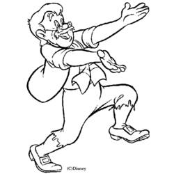 Coloring page: Pinocchio (Animation Movies) #132276 - Printable coloring pages