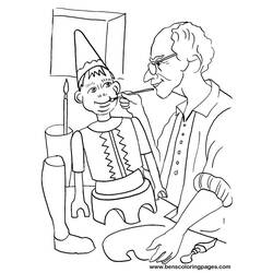 Coloring page: Pinocchio (Animation Movies) #132277 - Free Printable Coloring Pages