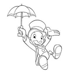 Coloring page: Pinocchio (Animation Movies) #132293 - Printable coloring pages