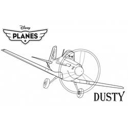 Coloring pages: Planes - Printable Coloring Pages