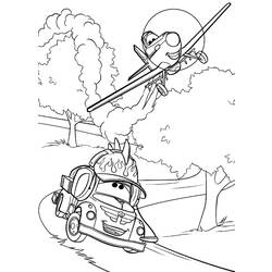 Coloring page: Planes (Animation Movies) #132697 - Printable coloring pages