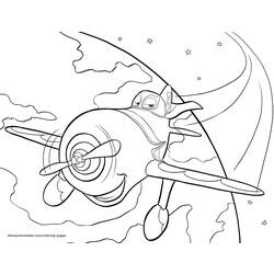Coloring page: Planes (Animation Movies) #132698 - Printable coloring pages