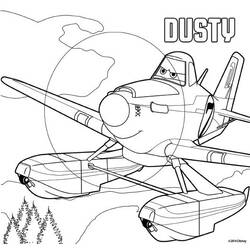 Coloring page: Planes (Animation Movies) #132709 - Printable coloring pages