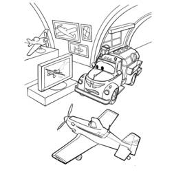 Coloring page: Planes (Animation Movies) #132736 - Printable coloring pages