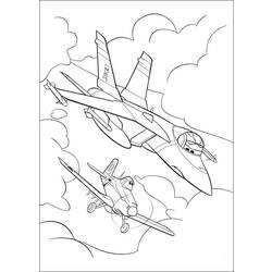 Coloring page: Planes (Animation Movies) #132818 - Printable Coloring Pages
